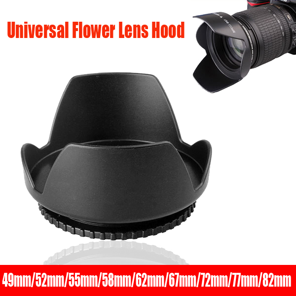Lens Hood Petal - 범용 렌즈 후드 49mm 52mm 58mm