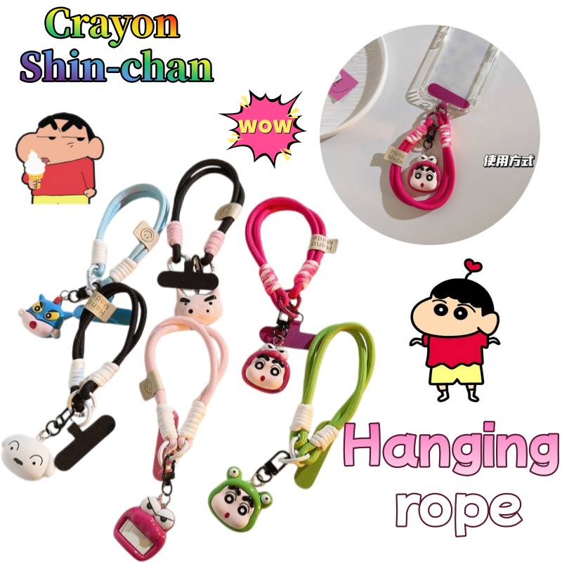 Camera Wrist Strap - 크레용신짱 시로 악어 인형 폰 스트랩