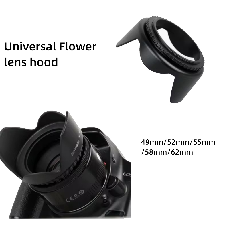 49mm 52mm 55mm 58mm 62mm 67mm  - Lens Hood Petal 리뷰 및 가격