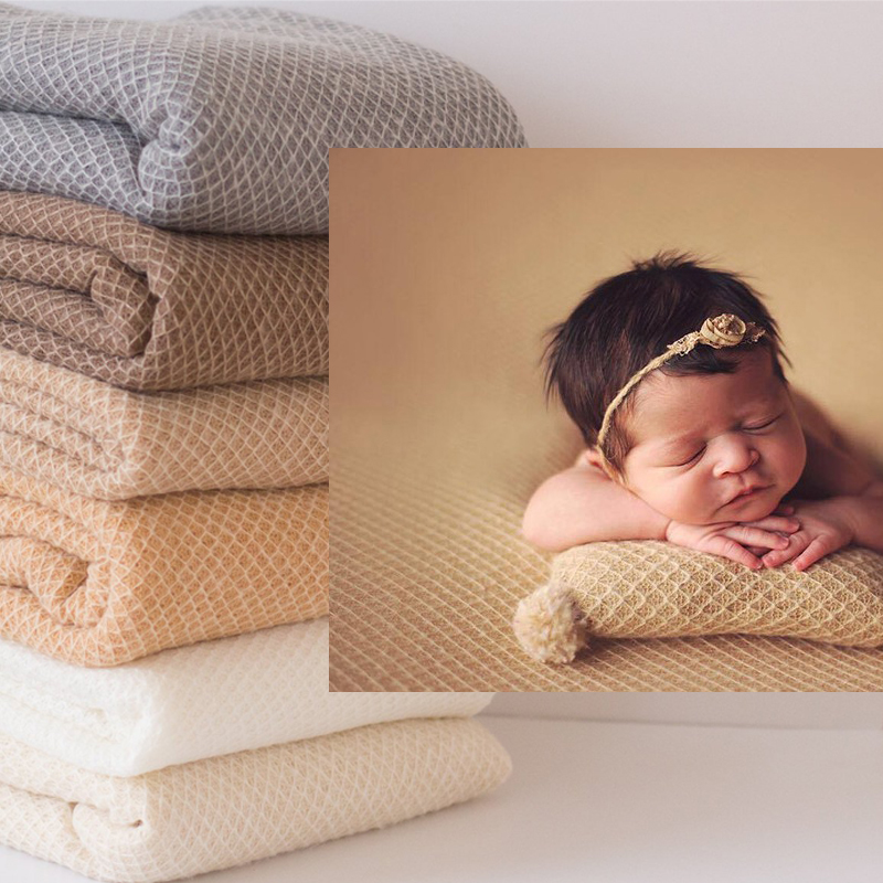 스트레치 격자 소프트 랩 신생아 사진 소품, 아기 사진 - Photography Newborn 리뷰 및 가격