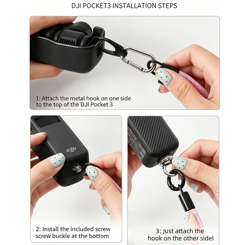DJI 오즈모 포켓 3/4 / 오즈모 360 / 인스타 - Camera Wrist Strap 리뷰 및 가격
