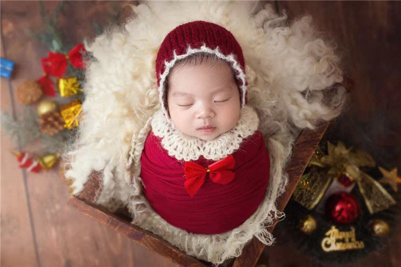 신생아 사진 소품, 아기 크리스마스 모자, 사진 담요, - Photography Newborn 리뷰 및 가격