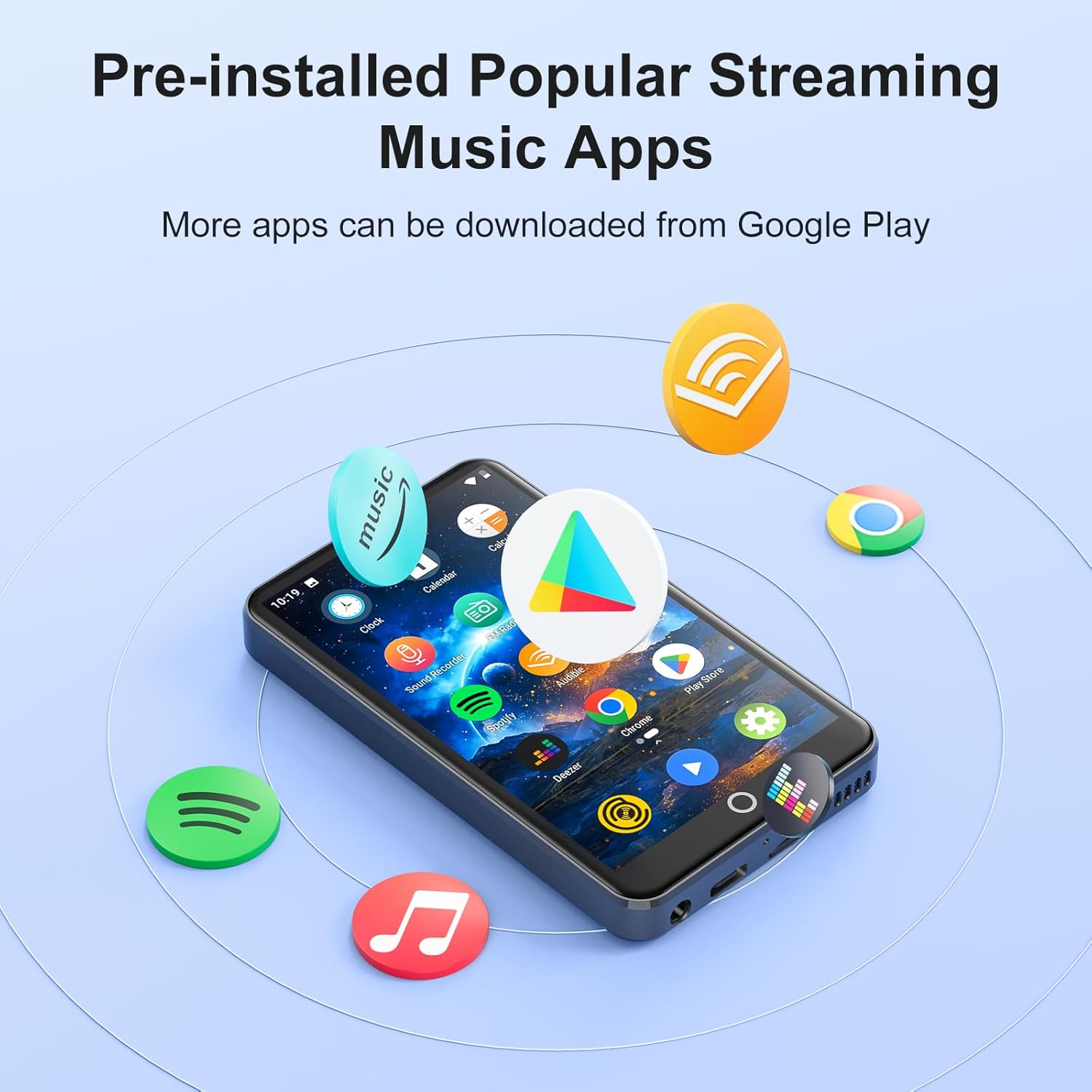 Bluetooth 및 WiFi가 포함된 MP3 플레이어 - Photography Game 리뷰 및 가격