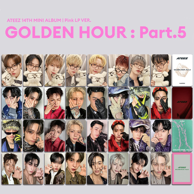 8개/세트 아이돌 보이즈 ATEEZ 새 앨범 