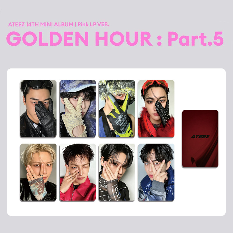 8개/세트 아이돌 보이즈 ATEEZ 새 앨범 
