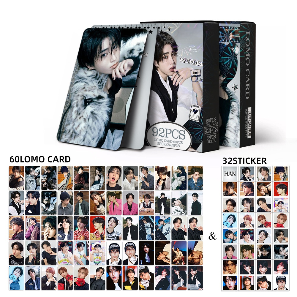 92pcs 사진 소형 카드 새 앨범 보이 그룹 스티커  - Photography News 리뷰 및 가격