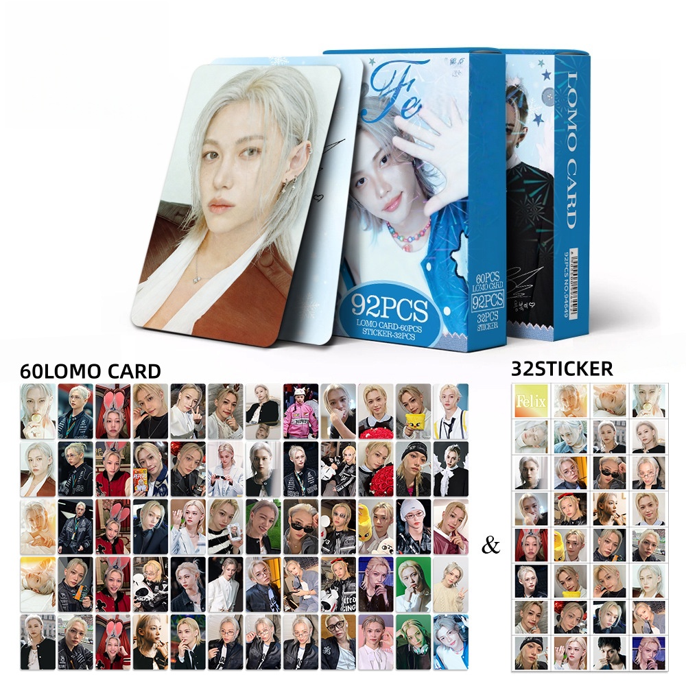 92pcs 사진 소형 카드 새 앨범 보이 그룹 스티커  - Photography News 리뷰 및 가격